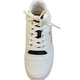 Yellow Box Cardona White & Black Sneakers
