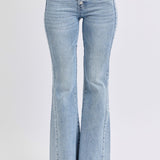 Judy Blue Rhinestone Side Flare Jeans