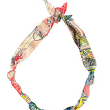 Pink Multi Scarf Necklace