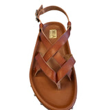 Mia Zurie Strappy Studded Sandal