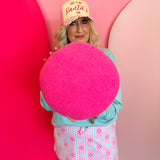 Pink Peppermint Pillow