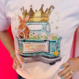Happy Easter Truck Bling Tee