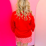 Red Be Mine Pullover Sweatshirt