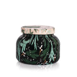 Capri Blue Crystal Pine Candle, 19oz, in a decorative jar. 