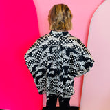 Tiger Mix Polkadot Printed Top