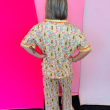 Farm Girl Luxe Bee Pajama Set