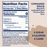 Skinny Mixes SF Cinnamon Dolce Syrup