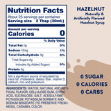Skinny Mixes SF Hazelnut Syrup