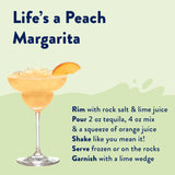 Skinny Mixes Natural Peach Margarita Mixer