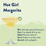 Skinny Mixes Naturally Sweetened Spicy Margarita Mix