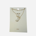 J Initial necklace