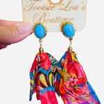 Turquoise Tangle Tassels