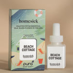 Pura Beach Cottage fragrance refill with fresh salty ocean air and warm coastal scent.