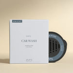 Pura Car Wash refill with nostalgic clean car scent and odor-eliminating technology.