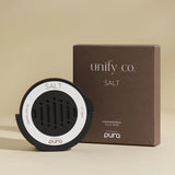 Salt fragrance with fresh citrus, sea salt, sage, and warm wood notes.