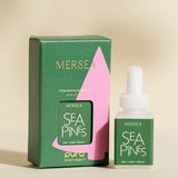 Pura Sea Pines fragrance refill with pine, cedar, and balsam notes.