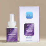 Pura Sleep Story fragrance refill with lavender, chamomile, and soft musk.