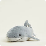Shark Warmies plush with soft weighted microwavable design and lavender scent.