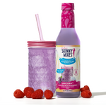 Unicorn Hydration Syrup bottle for sugar-free electrolyte hydration with blue raspberry cotton candy flavor