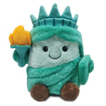 Statue of Liberty Warmies plush with weighted microwavable lavender-scented design.