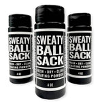 Lavender-scented men’s anti-chafing powder in 4oz jar for dryness, comfort, and all-day freshness.