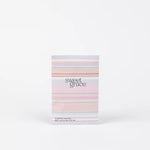 Sweet Grace modern stripes sachet with signature fragrance scent.