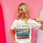 Women's rhinestone graphic tee with cheetah print and rhinestone embellishments