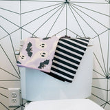 Crae Black Licorice Double-Sided Hand Towel