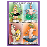 Things You Shouldn't Do Naked | Birthday Card