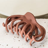 Oversized Slicked Back Hair Claw Clips