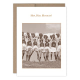 Hip, Hip, Hooray! Congrats Card