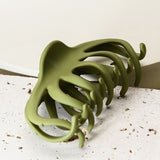 Oversized Slicked Back Hair Claw Clips