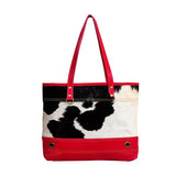 Myra Letterstone Trail Leather & Hairon Bag
