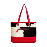 Myra Letterstone Trail Leather & Hairon Bag