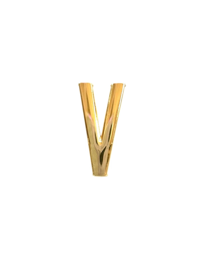 Gold Charm Letter