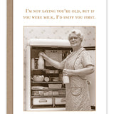 Cream Of Crop Birthday Card