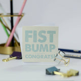 Fist Bump - Congrats Mini Card
