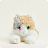 Calico Cat Warmies microwavable plush lavender-scented weighted cat stuffed animal for soothing warmth and relaxation