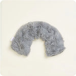 Gray Warmies microwavable neck wrap with soft plush fabric and calming French lavender scent.