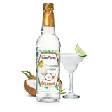 Skinny Mixes sugar free Coconut syrup bottle with creamy tropical coconut flavor.