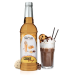 Skinny Mixes sugar free Cookie Dough syrup bottle with bakery dessert flavor.
