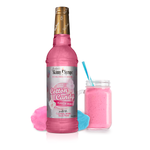 Skinny Mixes sugar free Cotton Candy syrup bottle with sweet fair flavor and shimmer.