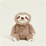 Sloth Warmies Junior plush with weighted microwavable lavender-scented design.