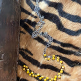 Mustard Thin Rosary Chain