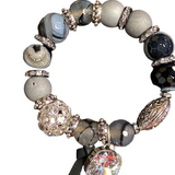 Silver Oversized Bracelet